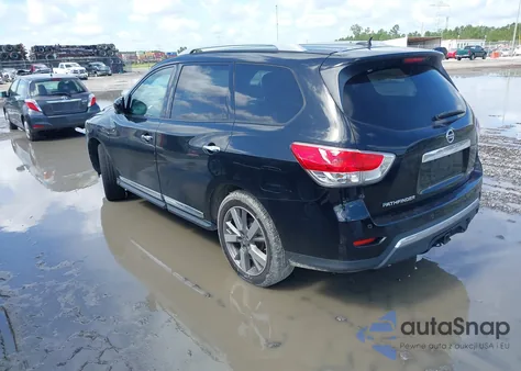 2013 Nissan Pathfinder Platinum from USA, damaged, VIN 5N1AR2MN0DC635487